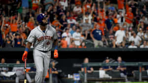 Yordan Alvarez Houston Astros Game Moment Wallpaper