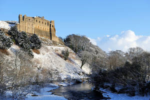 Yorkshire Richmond Castle Wallpaper