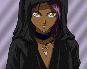 Yoruichi Shihouin Cape Outfit Wallpaper