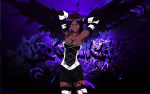 Yoruichi Shihouin Wings Wallpaper