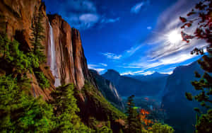 Yosemite National Park Cliff Wallpaper