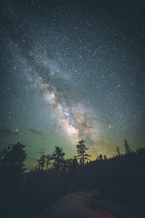 Yosemite Night Sky Wallpaper