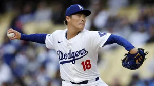 Yoshinobu Yamamoto Dodgers Debut Wallpaper