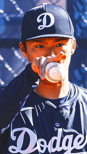 Yoshinobu Yamamoto Dodgers Prospect Wallpaper