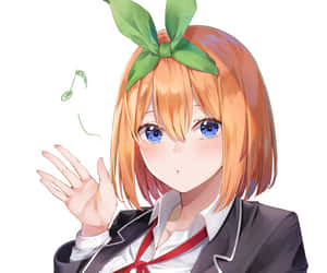 Yotsuba Nakano From The Quintessential Quintuplets Wallpaper