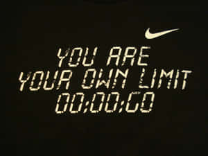 You Are Your Own Limit Tee Wallpaper