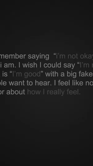 You Don't Have To Go Through Depression Alone Wallpaper