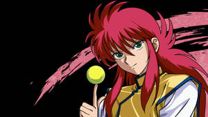 Youko Kurama In Ghost Fighter Series Wallpaper