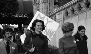 Young Activist Dianne Feinstein Wallpaper