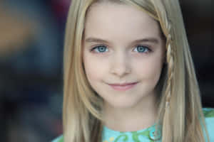 Young Actress Blue Eyes Wallpaper