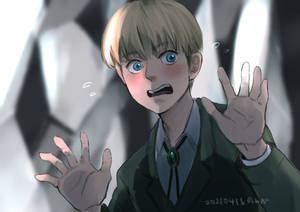 Young Embarassed Armin Arlert Wallpaper