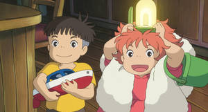 Young Girl Ponyo Wallpaper