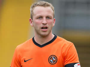 Young John Russell For Dundee United Football Club Wallpaper