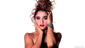 Young Madonna In The '80s Wallpaper