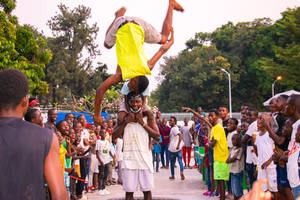 Young People In Congo Wallpaper