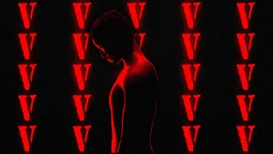 Young Playboi Carti Poses And Play Games On Pc Wallpaper