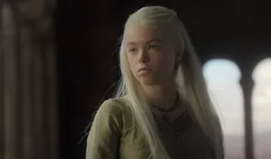 Young Rhaenyra Targaryen Sad Wallpaper