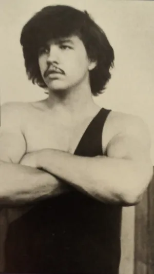 Young Wrestler Portrait Al Snow Wallpaper