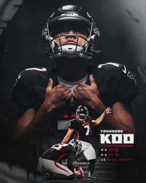 Younghoe Koo Football Kicker Performance Wallpaper