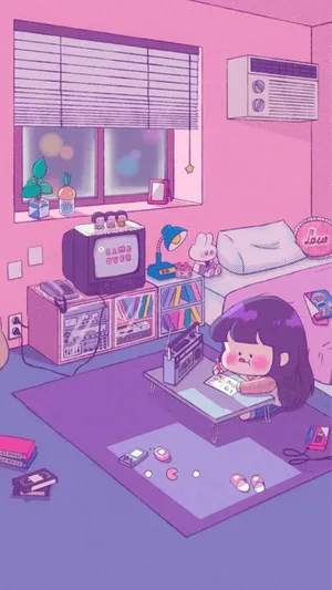 Your Adorable Kawaii Room Awaits! Wallpaper