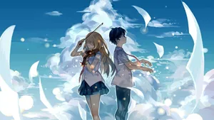 Your Lie In April Anime Aesthetic Wallpaper