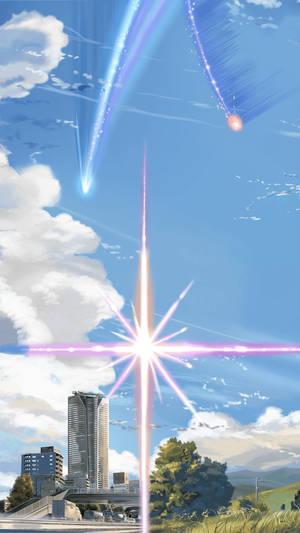 Your Name Iphone Bright Star Wallpaper