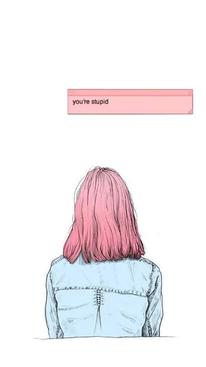 Your Stupid Girl Aesthetic Wallpaper