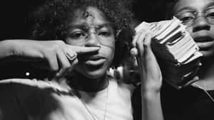 Youth With Cashand Jewelry Wallpaper