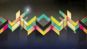 Youtube Game Colorful Arrow Wallpaper