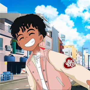 Youtube Star Prettyboyfredo Cartoon Art Wallpaper