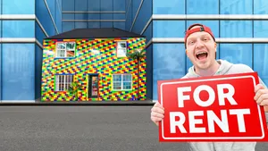 Youtuber Unspeakable Lego House For Rent Wallpaper