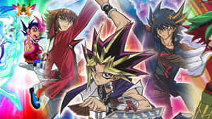 Yu-gi-oh Astral Character In Action Wallpaper