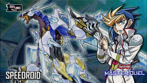 Yu-gi-oh Yugo - Action-packed Duel In High Resolution Wallpaper