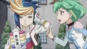 Yu-gi-oh! Yugo Riding The Clear Wing Synchro Dragon Wallpaper