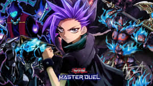 Yu-gi-oh Yuto Unleashes His Power In This Epic Battle Scene. Wallpaper