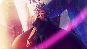 Yu-gi-oh! - Yuto With Phantom Knights Deck In Duel Mode Wallpaper