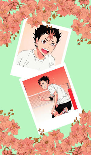 Yu Nishinoya Cherry Blossoms Wallpaper