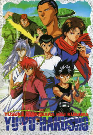 Yu_ Yu_ Hakusho_ Group_ Poster Wallpaper