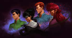 Yu Yu Hakusho Team Urameshi Portrait Wallpaper