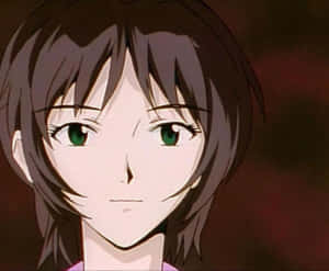 Yui Ikari Gazing Into The Distance Wallpaper