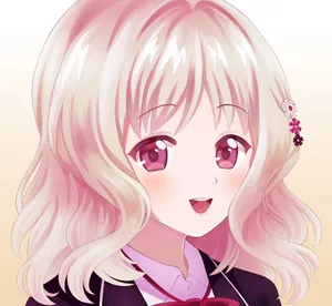 Yui Komori - The Heroine Of Diabolik Lovers Wallpaper