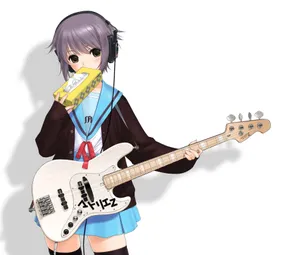 Yuki Nagato: A Mysterious Beauty Wallpaper