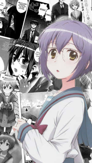 Yuki Nagato: A World Of Mysterious Intrigue Wallpaper