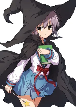 Yuki Nagato Pensively Gazes Into The Distance Wallpaper