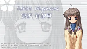 Yukine Miyazawa Character Visual Wallpaper