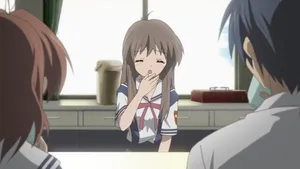 Yukine Miyazawa Classroom Interaction Wallpaper