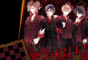 Yuma Mukami From Diabolik Lovers In A Dark Surrealistic Setting. Wallpaper