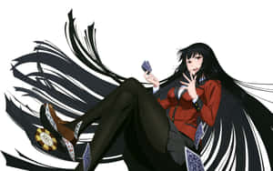 Yumeko Gambling Whirlwind Wallpaper