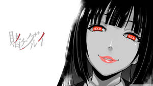 Yumeko Jabami Smiles Mischievously Wallpaper