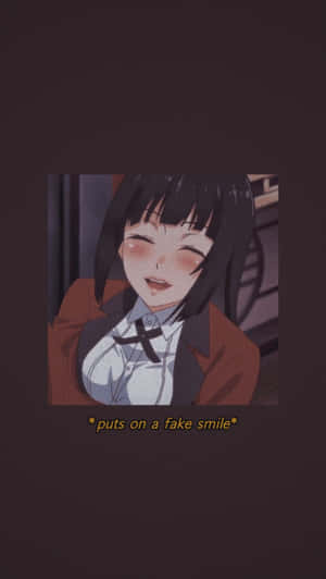 Yumeko Jabami Vintage Anime Wallpaper